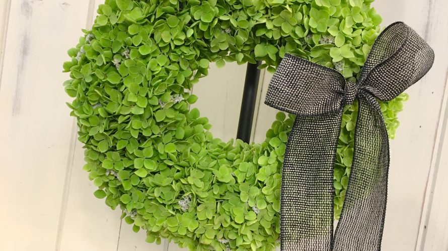 アナベルのリース | ブログ | 愛知県名古屋市の花なら花COCORO